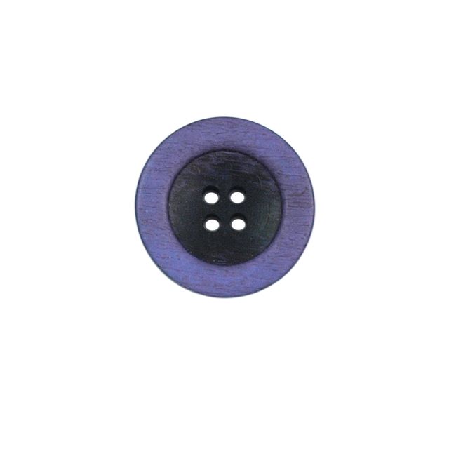 Bouton bicolore Giorgio 22 mm - Violet