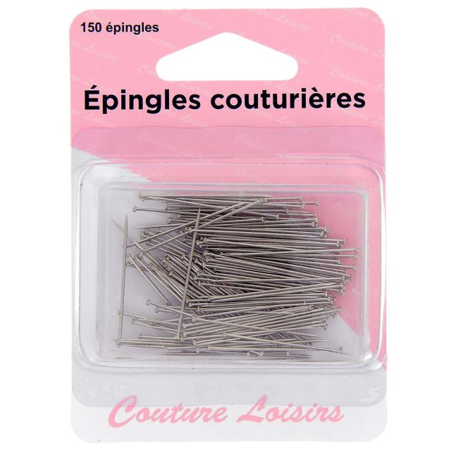 Epingle couture 30mm x 0.55 ( Boite de 25 Grammes ) - AIGUILLES - EPINGLES/Epingles  Couture - Mercerie Baptiste