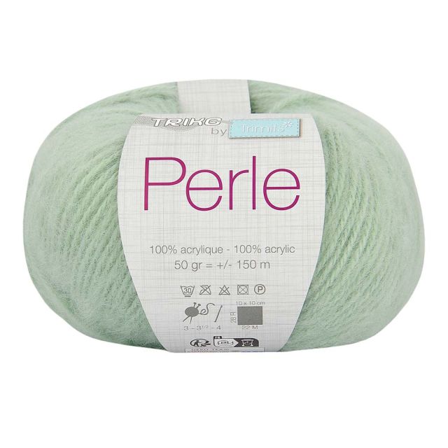 Pelote de fil à tricoter Perle 50g - Vert