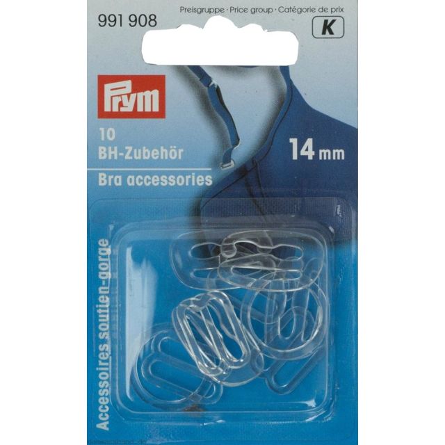 Accessoires de soutien-gorge Prym Transparent - 14 mm