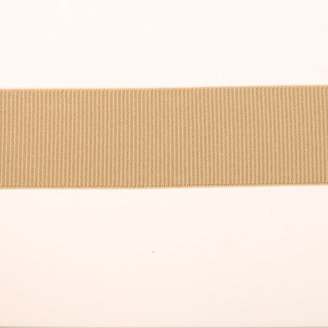 Ruban gros grain élastique ceinture 36 mm Frou-Frou - Ocre x1m