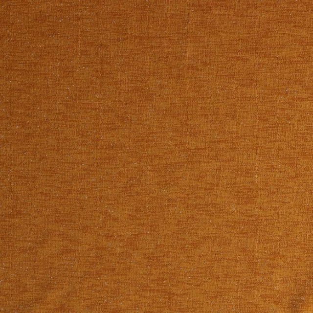 Tissu Jersey Lurex toucher crêpe Jaune moutarde - Par 10 cm