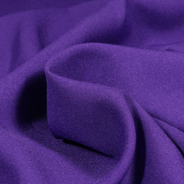 Tissu Burlington Grande largeur uni Violet