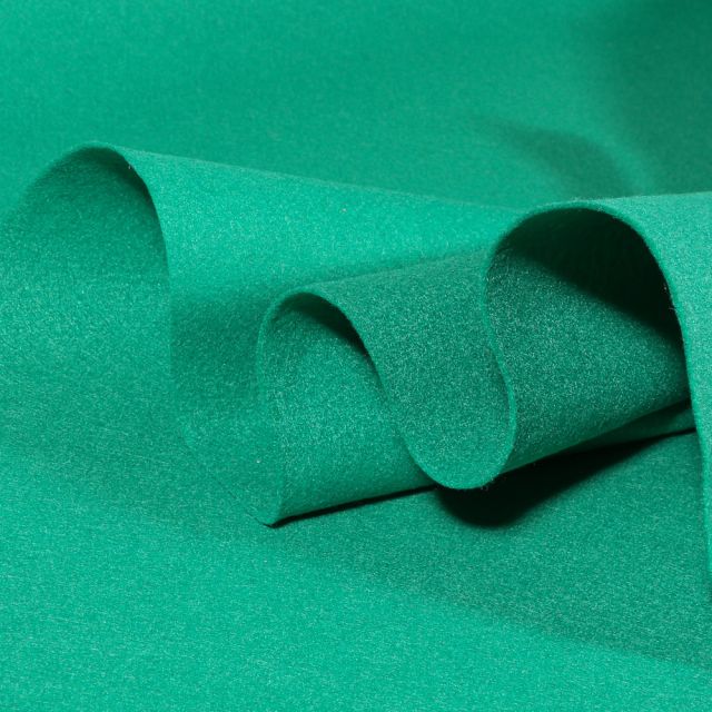 Tissu Feutrine 90 cm Vert émeraude