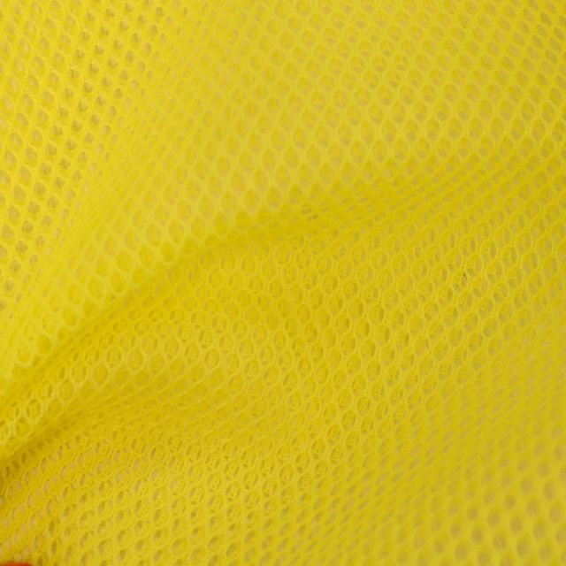 Tissu Filet Vrac mesh Jaune fluo - Par 10 cm