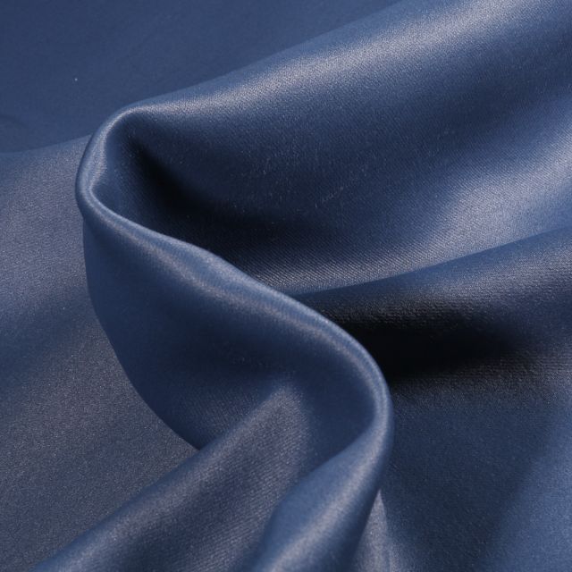 Tissu Occultant isolant acoustique uni grande largeur Bleu marine