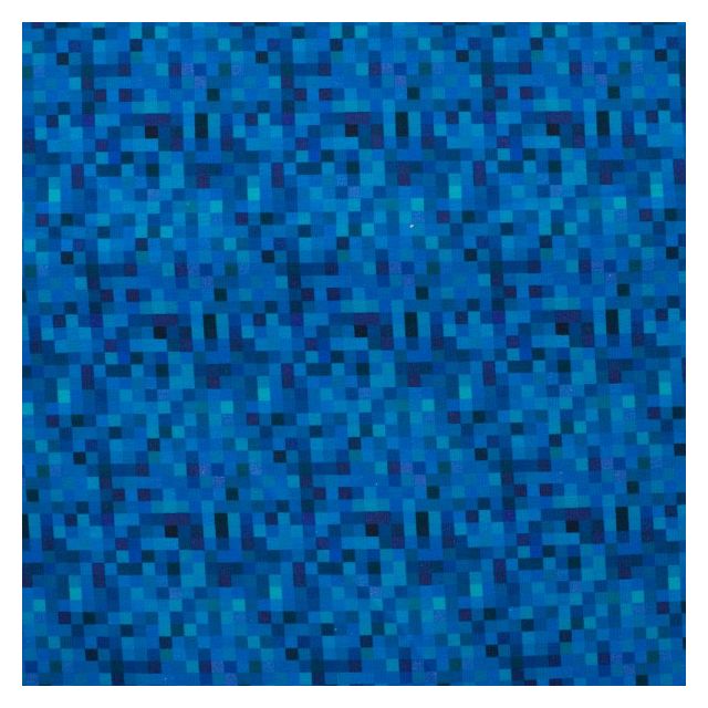Tissu Sweat léger French Terry digital Graphik sur fond Bleu