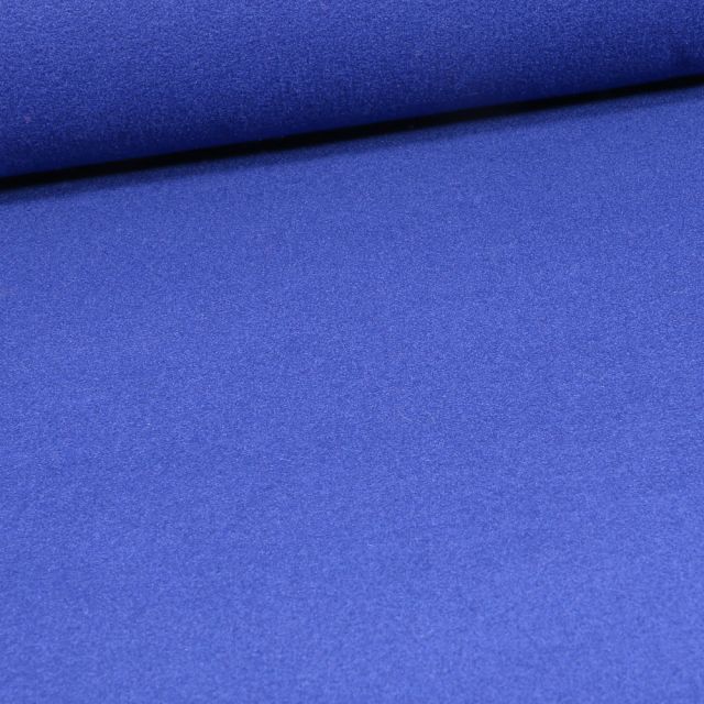 Tissu Drap de manteau Bleu Roi - Par 10 cm