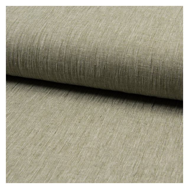 Tissu Lin Coton tissage étamine Vert kaki clair - Par 10 cm