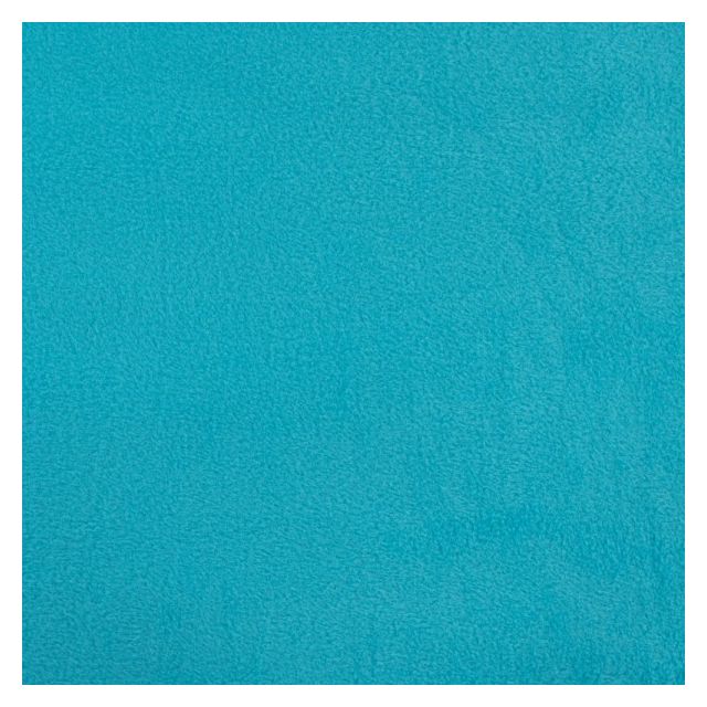 Tissu Polaire doux uni Bleu turquoise