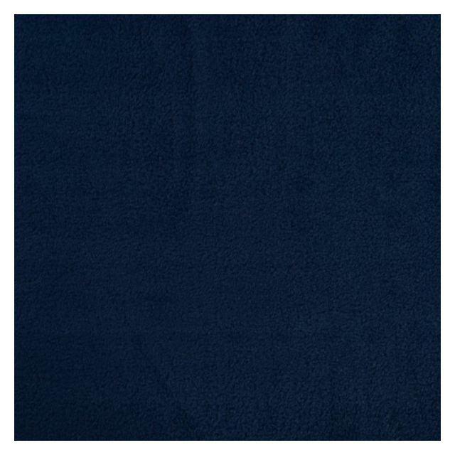 Tissu Polaire doux uni Bleu marine