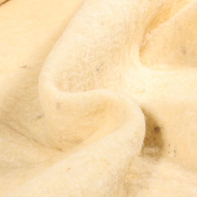 Tissu Feutre Isolant Thermique 100% laine Naturel
