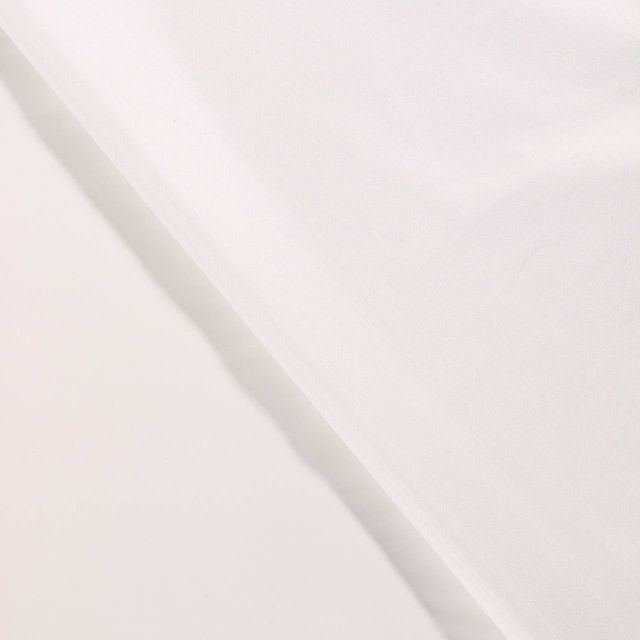 Tissu Occultant Blanc - Par 10 cm