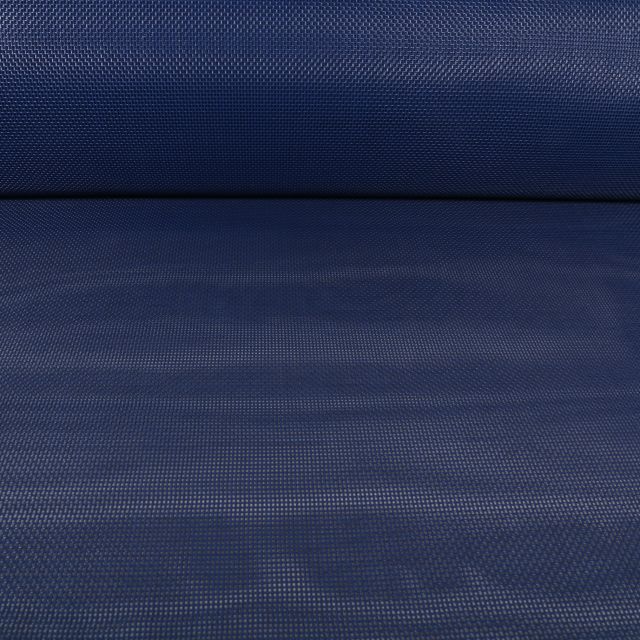 Toile Transat grille extérieure textilène unie Bleu marine