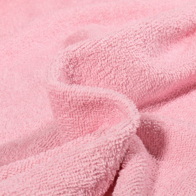Tissu Eponge légère 320 g/m² Rose barbapapa