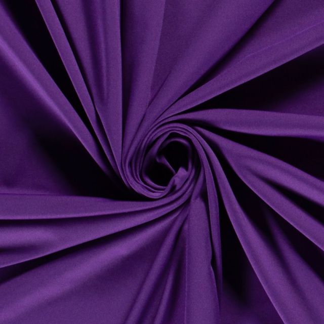 Tissu Jersey Sportswear uni Violet