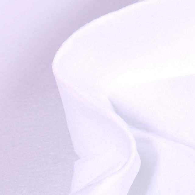 Tissu Feutrine 180 cm Blanc