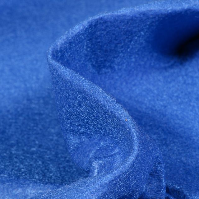 Tissu Feutrine 180 cm Bleu roi