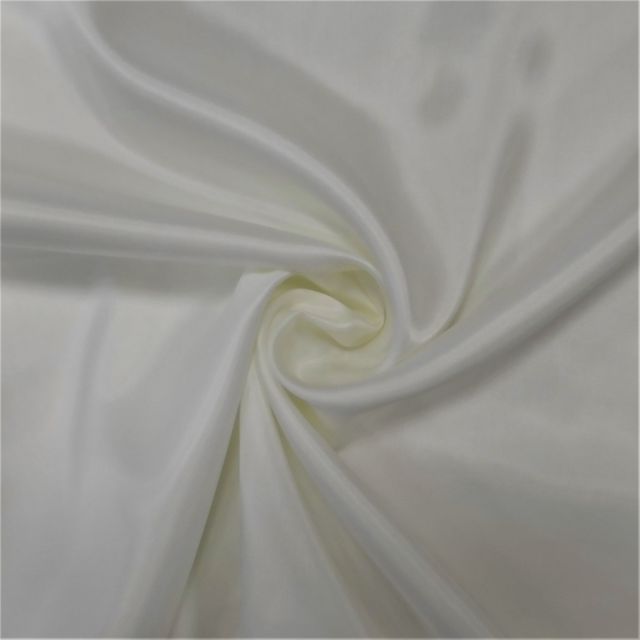 Tissu Doublure Pongé Ecru - Par 10 cm
