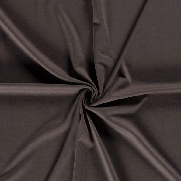 Craftine Tissu Jersey Viscose uni Noir x50cm 