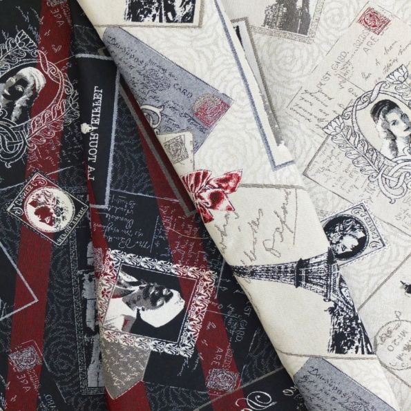 Paris Carte Vintage imprimé tissu panneau faire un coussin tapisserie Craft