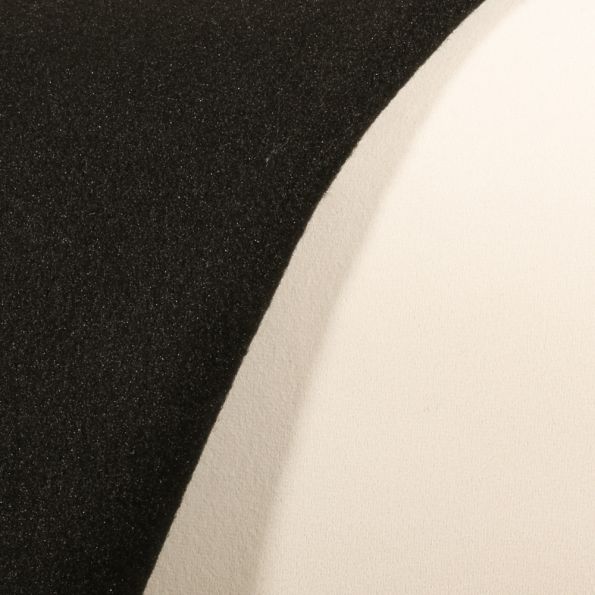 Tissu Occultant isolant thermique uni Noir - Par 10 cm