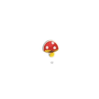 Ecusson Thermocollant Champignon Rouge