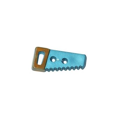 Bouton Scie Polyester Bleu