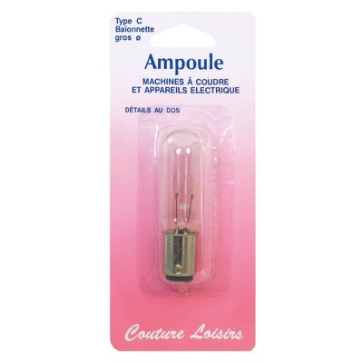 Ampoule 15W /240V baionette longue 20 x 66mm