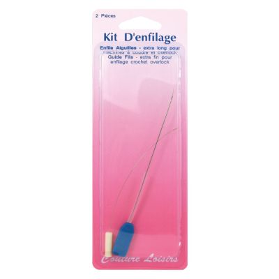 Kit d&#039;enfilage spécial surfileuse et machine à coudre