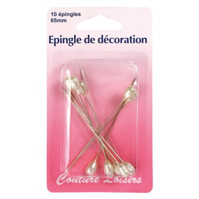Epingles de décoration x10