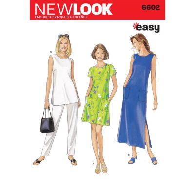Patron New Look 6602 Robe