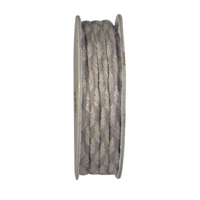 Serpentine tressé Beige et gris - bobinette 2m