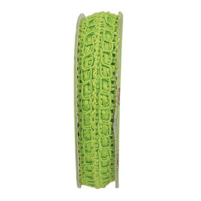 Ruban épi lurex Vert - bobinette 2m