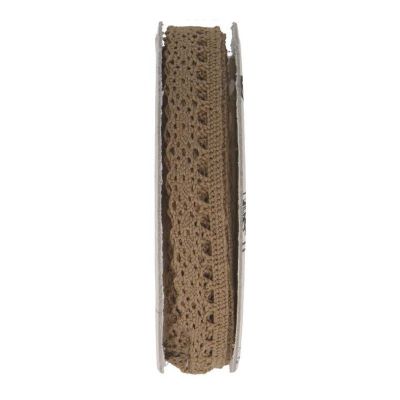 Dentelle  Marron - bobinette 2m