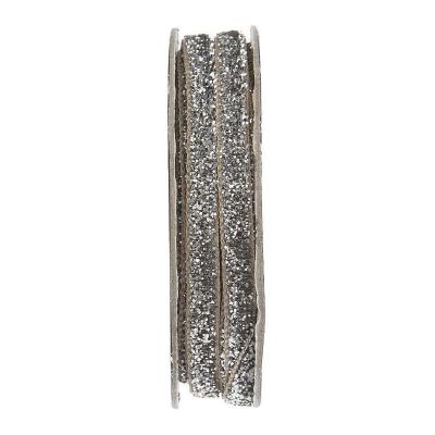 Velcro velours Taupe - bobinette 2m