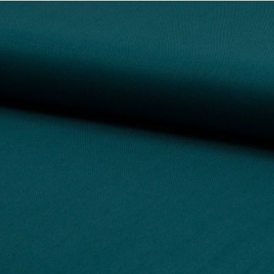 Tissu Viscose Twill uni Vert émeraude - Par 10 cm