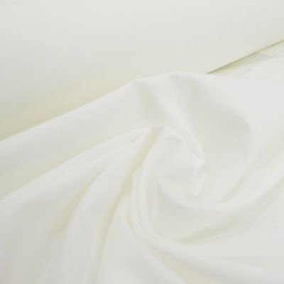 Tissu Batiste Ivoire - Par 10 cm