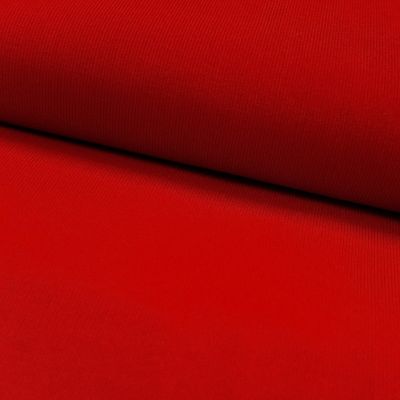 Tissu Velours milleraies Rouge - Par 10 cm