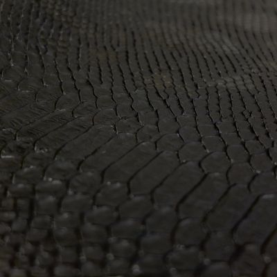 Simili cuir Comodo Noir - Par 50 cm