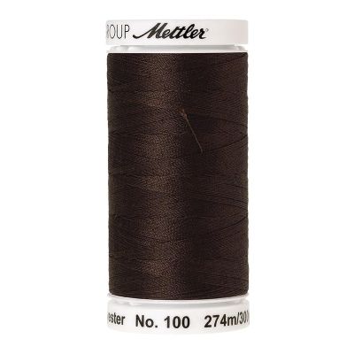 Fil Mettler Seralon 274 m - n° 395 Chocolat noir