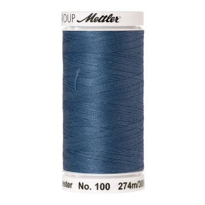 Fil Mettler Seralon 274 m - n° 1306 Bleu ancien