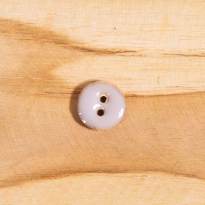 Bouton bois laqué Velentino 15 mm - Lilas