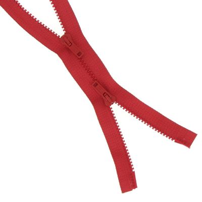 Fermeture injectée n°5 Bouche à Bouche séparable Rouge - 6 tailles