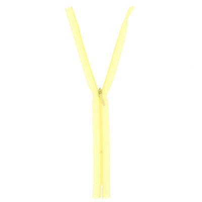 Fermeture invisible Jaune pastel - 3 tailles