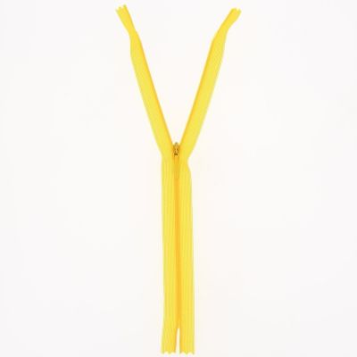 Fermeture invisible Jaune - 3 tailles