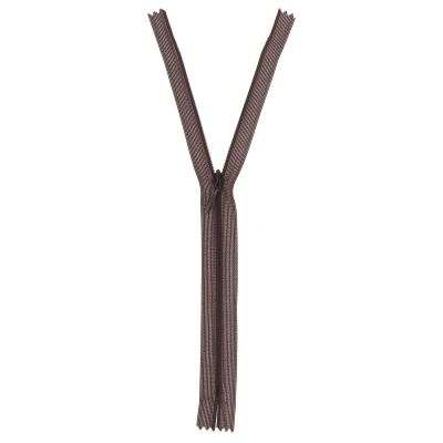 Fermeture invisible Marron chocolat - 3 tailles