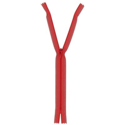 Fermeture invisible Rouge - 3 tailles