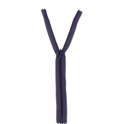 Fermeture invisible Violet foncé - 3 tailles