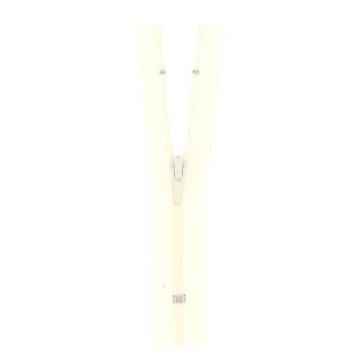 Fermeture nylon non séparable Ecru - 12 tailles